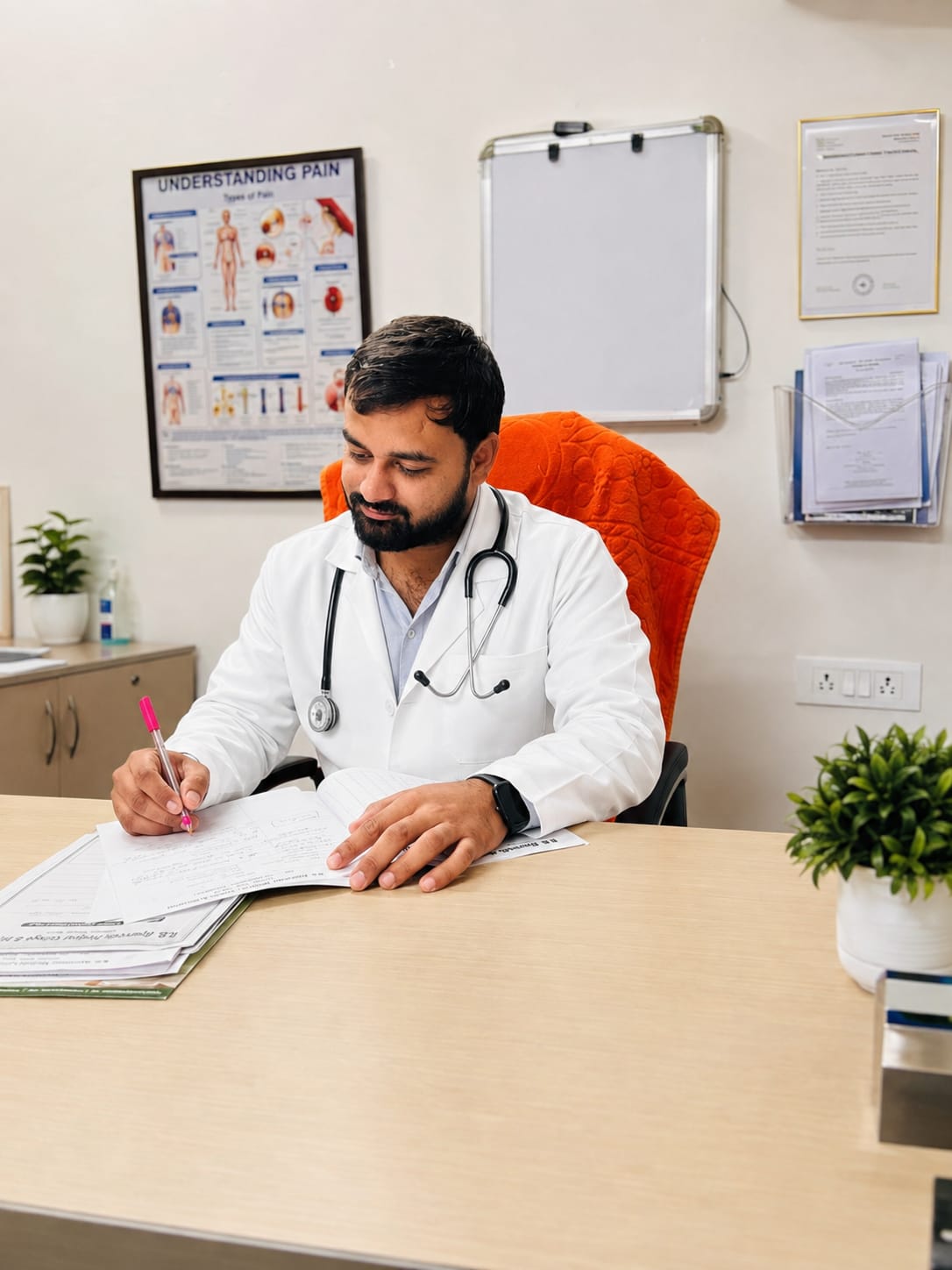 Dr. Arun Kumar, B.A.M.S., at Shyam Babu Health Care
